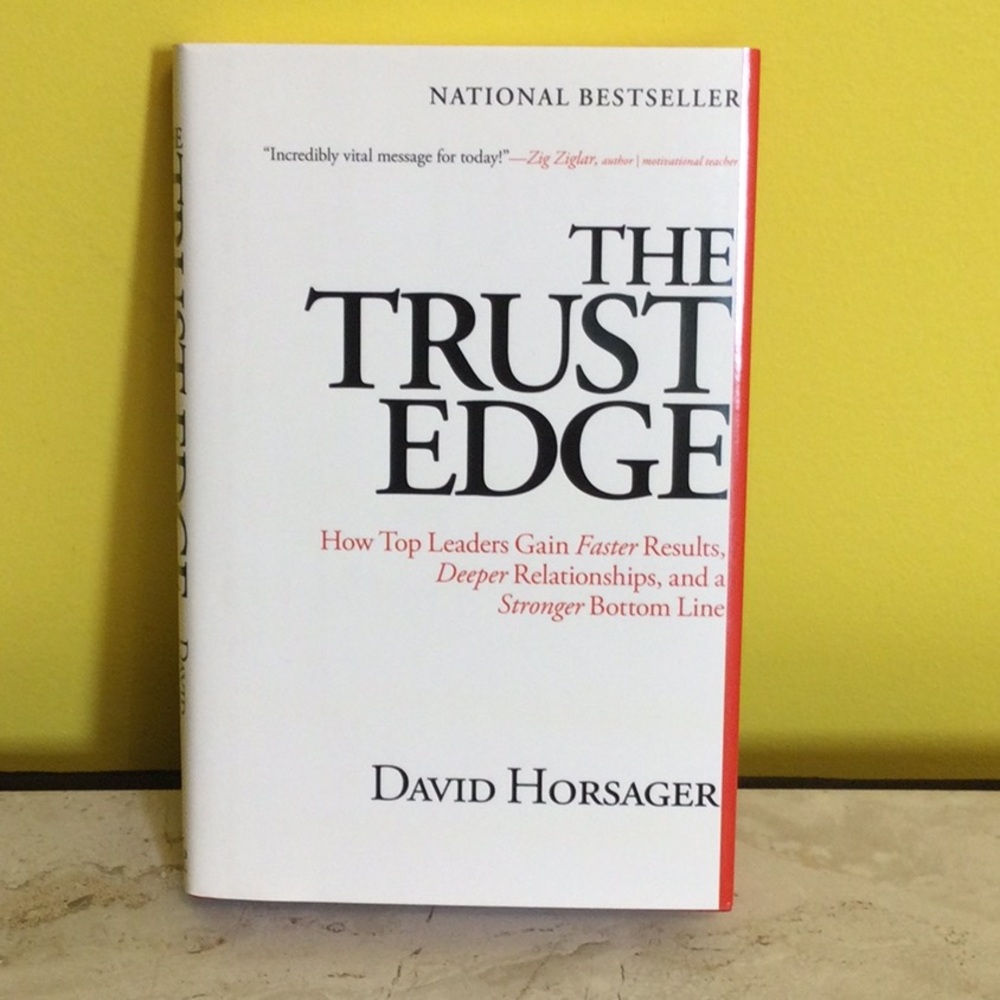 NWT The Trust Edge by David Horsager